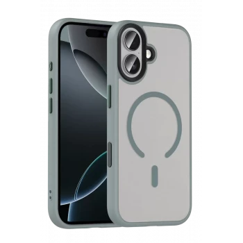 Joko Apple iPhone 17 Megane Magsafe Kapak - Titan Gri