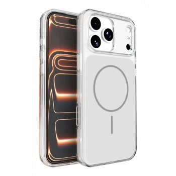 Joko Apple iPhone 17 Pro Bruma Magsafe Kapak - Gümüş