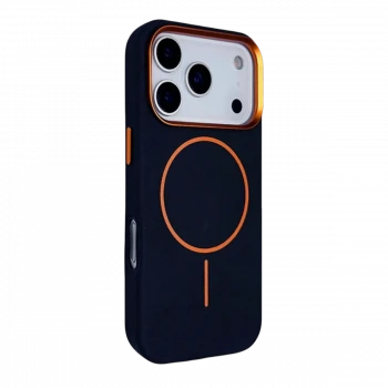 Joko Apple iPhone 17 Pro Luno Deri Magsafe Kapak - Mavi
