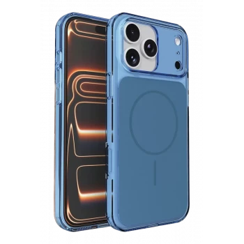 Joko Apple iPhone 17 Pro Max Bruma Magsafe Kapak - Mavi