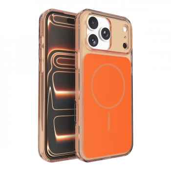 Joko Apple iPhone 17 Pro Max Bruma Magsafe Kapak - Turuncu