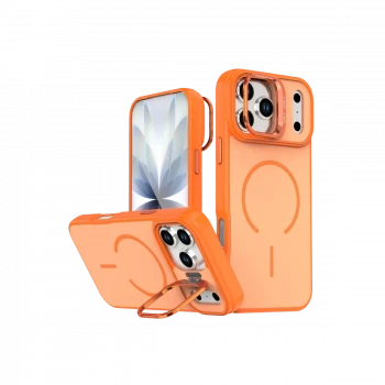 Joko Apple iPhone 17 Pro Max Flexa Magsafe Kapak - Turuncu