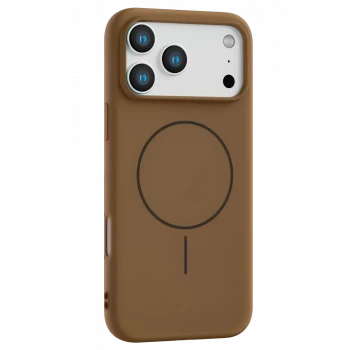 Joko Apple iPhone 17 Pro Max Jully Magsafe Kapak - Kahverengi