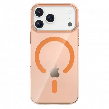Joko Apple iPhone 17 Pro Max PC Blank Magsafe Kapak - Turuncu