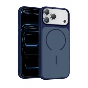 Joko Apple iPhone 17 Pro Max Rush Magsafe Kapak - Mavi