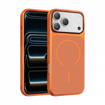 Joko Apple iPhone 17 Pro Max Rush Magsafe Kapak - Turuncu