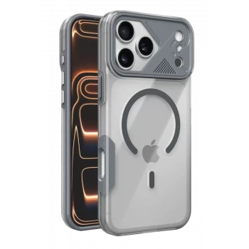 Joko Apple iPhone 17 Pro Max Zinko Magsafe Kapak - Titan Gri