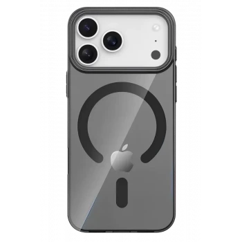 Joko Apple iPhone 17 Pro PC Blank Magsafe Kapak - Siyah