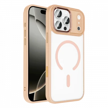 Joko Apple iPhone 17 Pro Terea Magsafe Kapak - Pembe