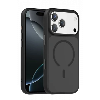 Joko Apple iPhone 18 Pro Max Megane Magsafe Kapak - Siyah