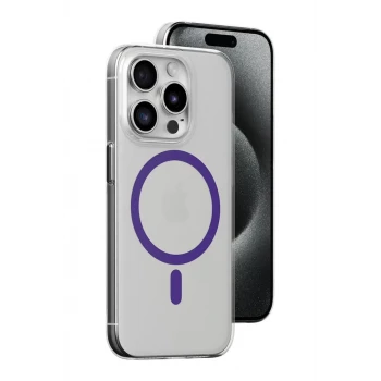 Joko Apple iPhone 14 Pro Kılıf Bubble Magsafe Kapak - Mor