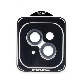 Joko Apple iPhone 14 PVD Metal Kamera Lens - Siyah