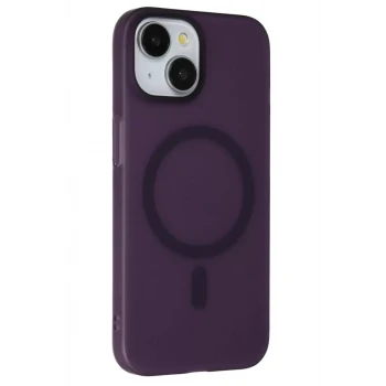 Joko Apple iPhone 15 Plus Tuna PC Slim Magsafe Kapak - Derin Mor