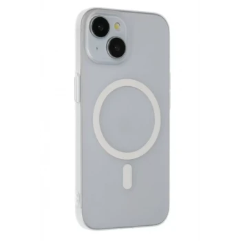 Joko Apple iPhone 15 Plus Tuna PC Slim Magsafe Kapak - Şeffaf