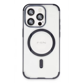 Joko Apple iPhone 15 Pro Max Hilton Magsafe Kapak - Lacivert