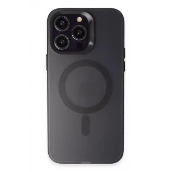 Joko Apple iPhone 15 Pro Max Kılıf Mateks Magsafe Kapak - Siyah
