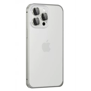 Joko Apple iPhone 15 Pro Metal Bumper Mat Kapak - Gri