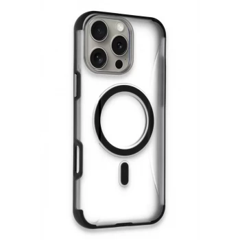 Joko Apple iPhone 16 Pro Max Hilton Magsafe Kapak - Siyah