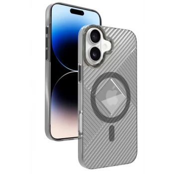 Joko Apple iPhone 16 Stella PC Sert Magsafe Kılıf - Siyah