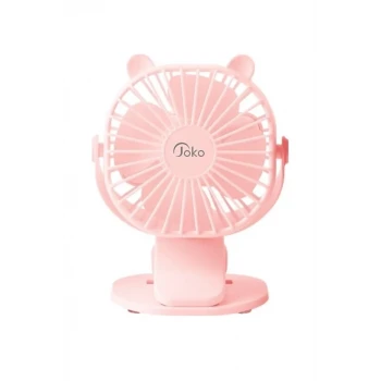 Joko JS03 Masaüstü Soğutma Fanı - Pembe