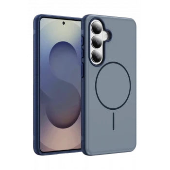 Joko Samsung Galaxy A57 5G Neksa Magsafe Kapak - Lacivert