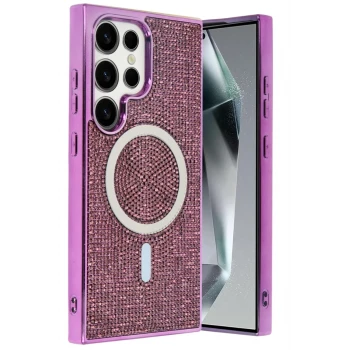 Joko Samsung Galaxy S23 Ultra Helen Magsafe Kapak - Derin Mor