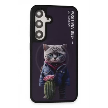 Joko Samsung Galaxy S24 Fun Magsafe Kapak - Derin Mor