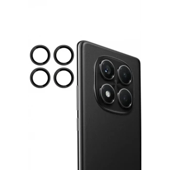 Joko Xiaomi Redmi Note 14 Pro 4G PVD Metal Kamera Lens - Siyah