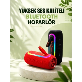 Kablosuz Bluetooth Hoparlör Uzun Pil Ömrü Taşınabilir