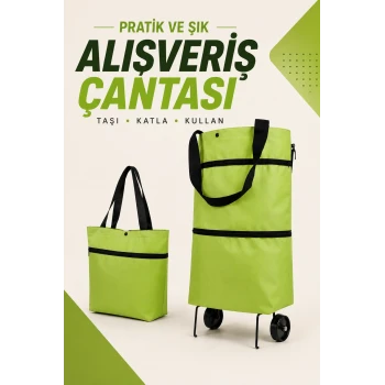 KATLANABİLİR ALIŞVERİŞ ÇANTASI