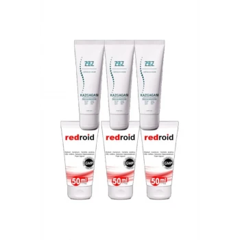 Kaz Gagası 100 ml Rahatlatıcı Kremi 2 Adet Redroid Rahatlatıcı 50 ml 2 Adet
