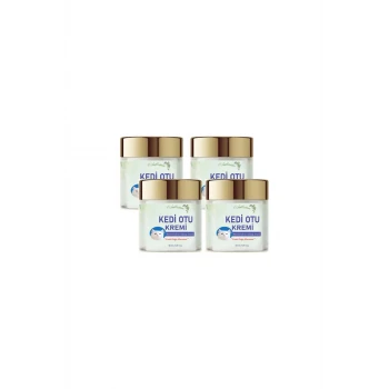 Kedi Otu Kremi 50 ml 4 Adet Kafur Ağacı Yağı İçerikli Rahatlatıcı Krem