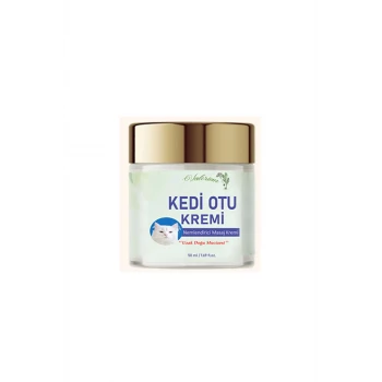 Kedi Otu Kremi 50 ml Kafur Ağacı Yağı İçerikli Rahatlatıcı Krem