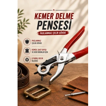 Kemer Delme Pensesi Paslanmaz Çelik Gövde