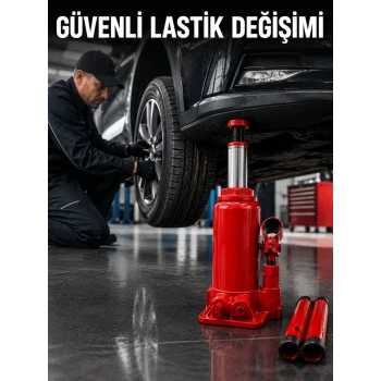 Kolay Pompalama Mekanizmalı Pratik Şişe Kriko