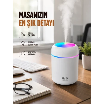 Kompakt Boyutlu Nemlendirici – 30-45ml/h Buhar Kapasiteli