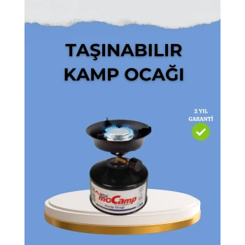Kompakt ve Hafif Kamp Ocağı Seti Gaz Tüplü