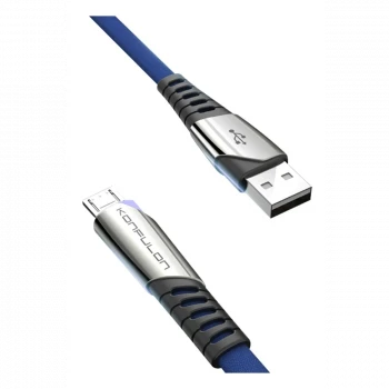 Konfulon DC16 Micro USB Kablo 1M 2.4A - Mavi