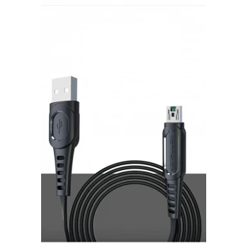 Konfulon DC24 Micro USB Kablo 1.2M 4A - Siyah
