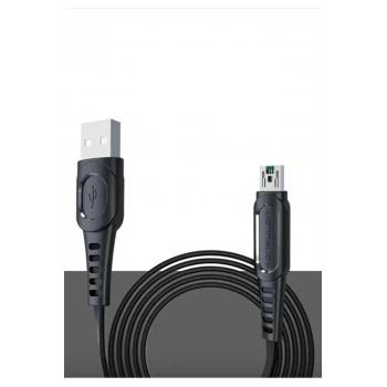 Konfulon DC24 Micro USB Kablo 1.2M 4A - Siyah