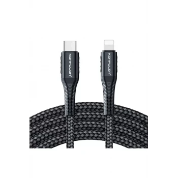 Konfulon DC35 Type-C to Lightning Kablo 1MT - Siyah