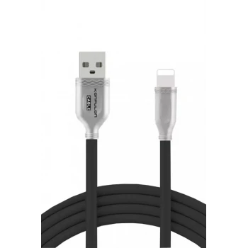Konfulon S48 Lightning Kablo iphone Uyumlu 1M 3A - Siyah