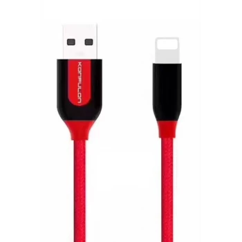 Konfulon S51 Lightning Kablo iphone Uyumlu 1M 3A - Kırmızı