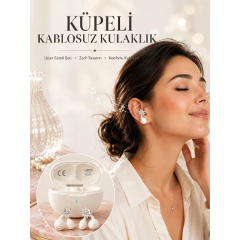 Küpeli Kablosuz Kulaklık Yeni Nesil Bluetooth Teknolojisi