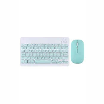 KYB71 Kablosuz Türkçe Q Klavye Mouse Set - Açık Yeşil
