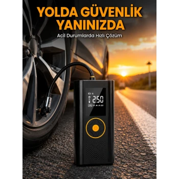 LED Ekranlı Akıllı Hava Kompresörü Hassas Basınç Kontrolü Yeni Nesil