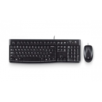 LOGITECH MK120 TR Q USB KABLOLU KLAVYE VE MOUSE SET SİYAH 920-002560