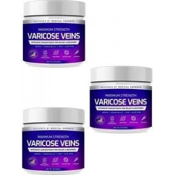 MAXİMUM STRENGTH VARİCOSE VEİNS BACAK BAKIM KREAM 100 ML X 3 AD