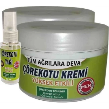 MEM ÇÖREK OTU KREMİ 2 ADET - ÇÖREK OTU YAĞI HEDİYE