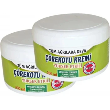 MEM ÇÖREK OTU KREMİ GREEN BOX 200 ML ÖLÇEĞİNDE X 2 ADET